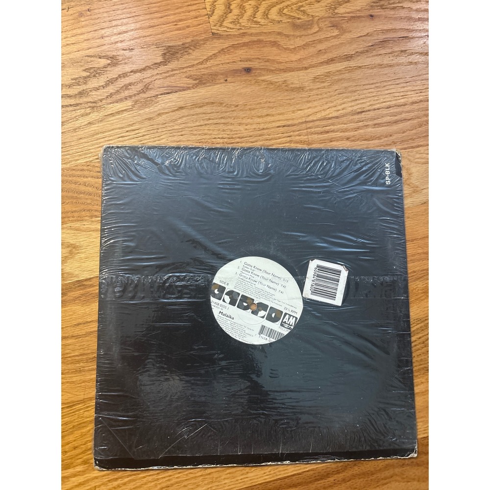 Malaika Gotta Know Your Name 12 Inch Vinyl Record SP 8244 A&M‎ Records